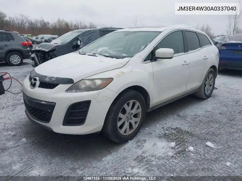 JM3ER4W30A0337040 2010 Mazda Cx-7