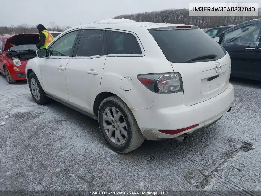 JM3ER4W30A0337040 2010 Mazda Cx-7