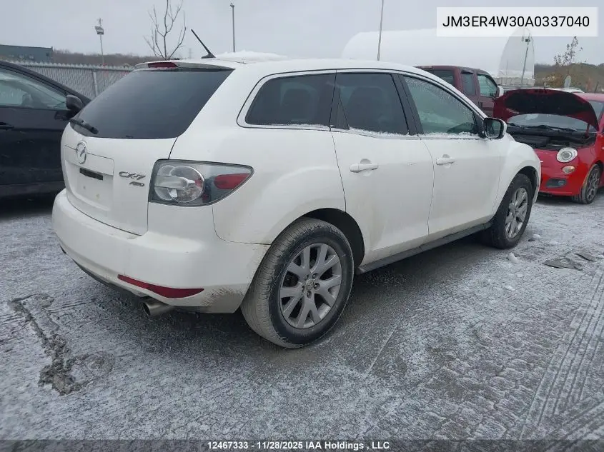 JM3ER4W30A0337040 2010 Mazda Cx-7