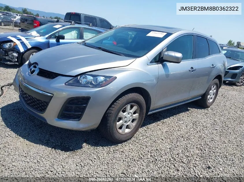 JM3ER2BM8B0362322 2011 Mazda Cx-7 I Sport