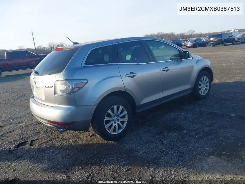 JM3ER2CMXB0387513 2011 Mazda Cx-7 I Touring