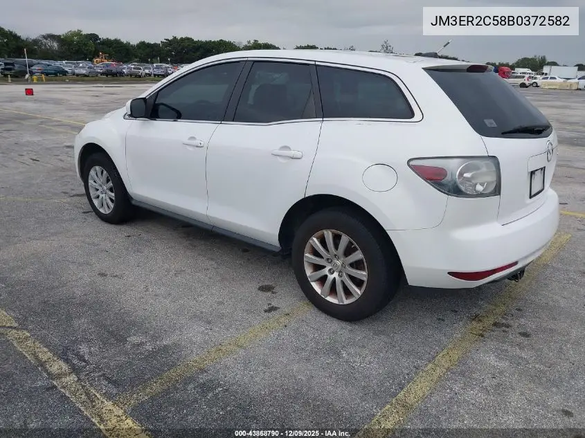 2011 Mazda Cx-7 I Touring VIN: JM3ER2C58B0372582 Lot: 43868790