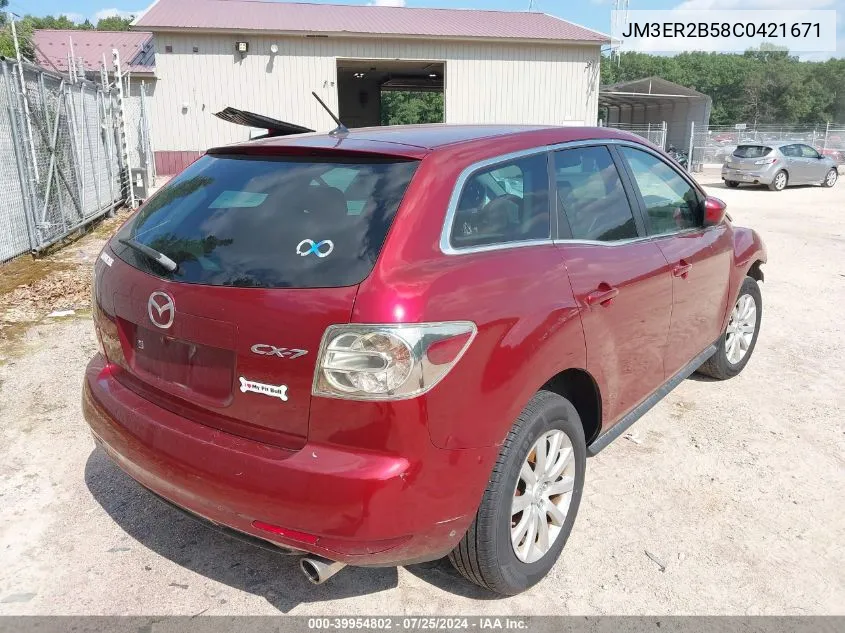 JM3ER2B58C0421671 2012 Mazda Cx-7 I Sport