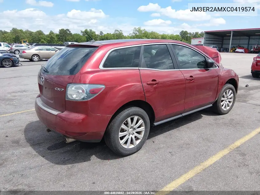 JM3ER2AMXC0419574 2012 Mazda Cx-7 I Sv