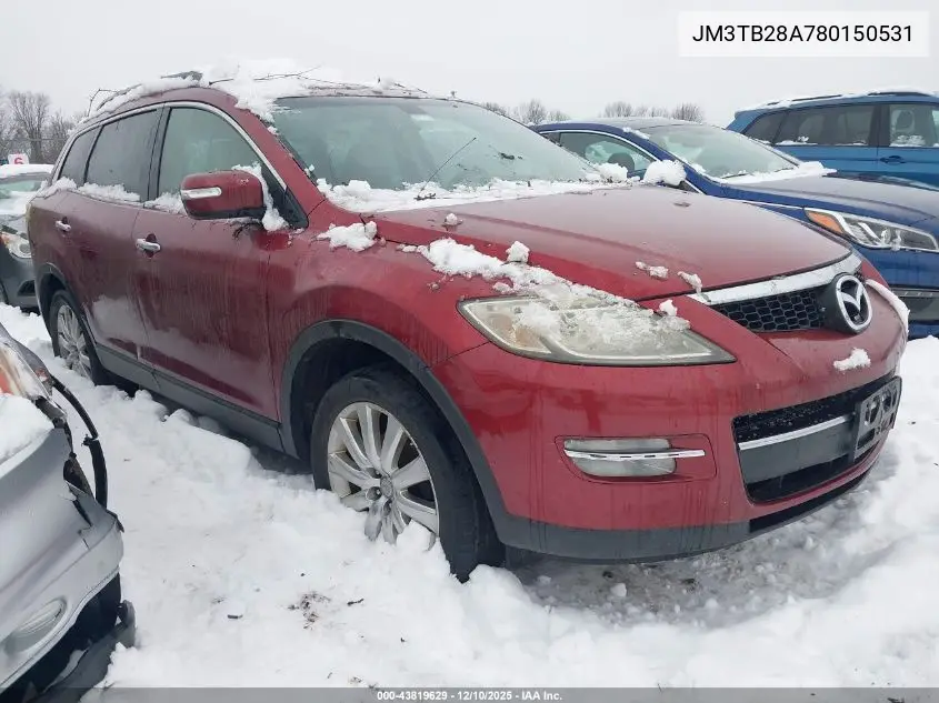 JM3TB28A780150531 2008 Mazda Cx-9 Grand Touring