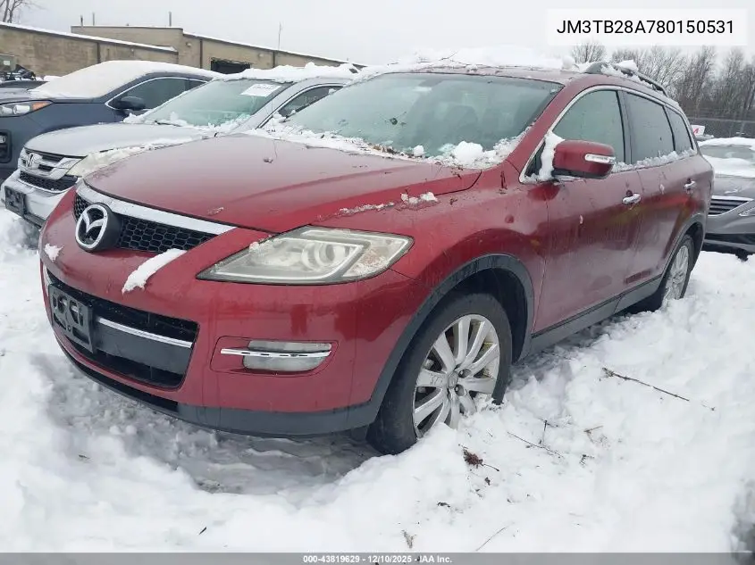 JM3TB28A780150531 2008 Mazda Cx-9 Grand Touring