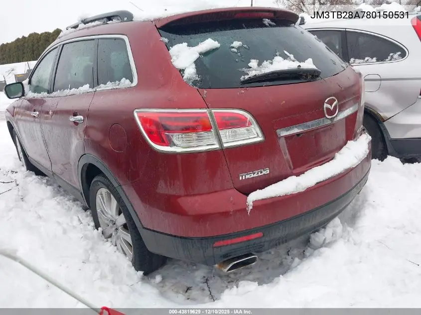 JM3TB28A780150531 2008 Mazda Cx-9 Grand Touring