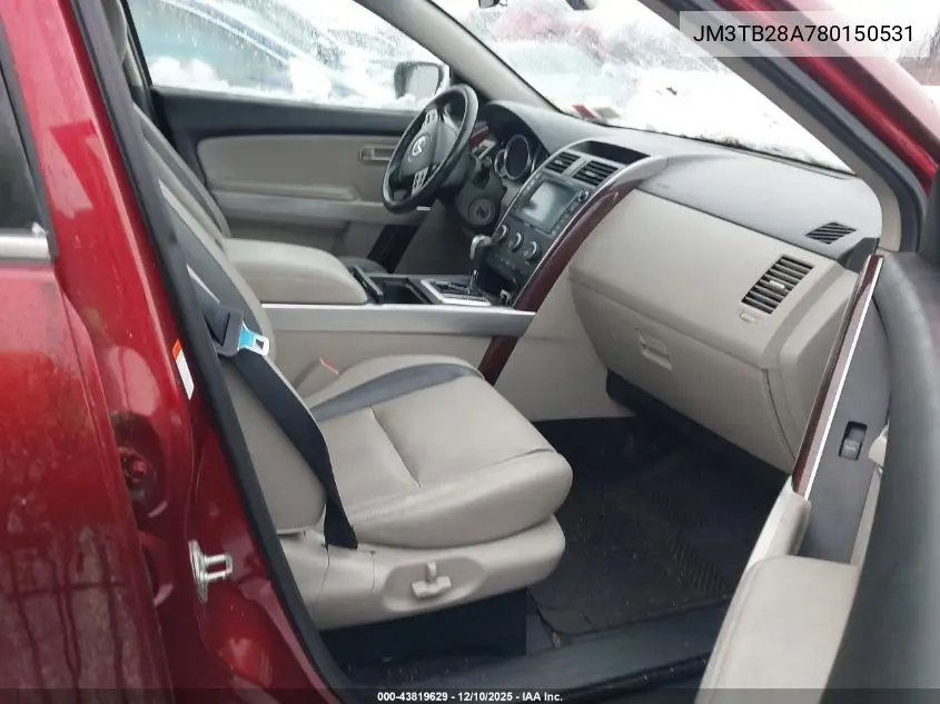JM3TB28A780150531 2008 Mazda Cx-9 Grand Touring