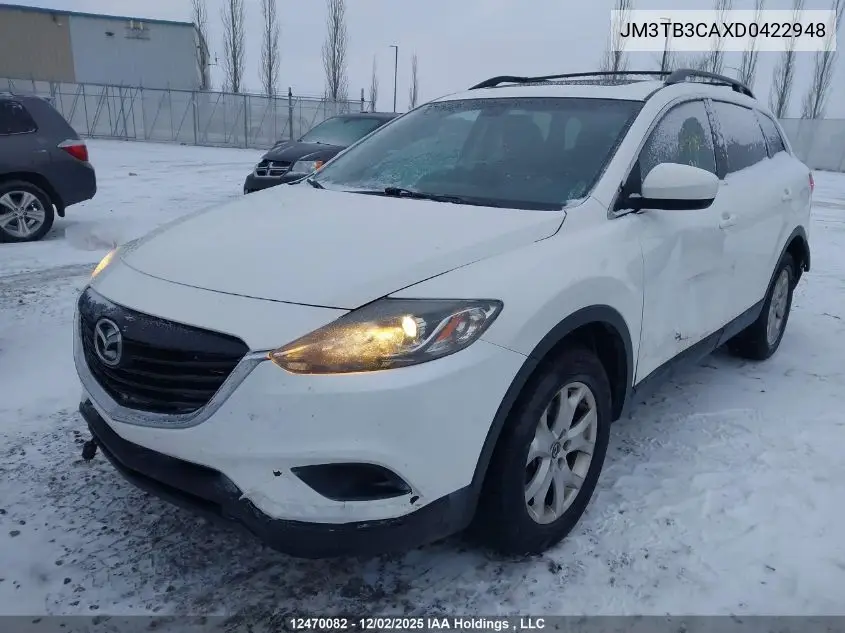 JM3TB3CAXD0422948 2013 Mazda Cx-9 Touring