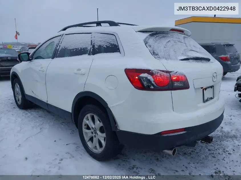 JM3TB3CAXD0422948 2013 Mazda Cx-9 Touring