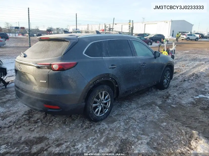 JM3TCBCY3J0233333 2018 Mazda Cx-9 Touring