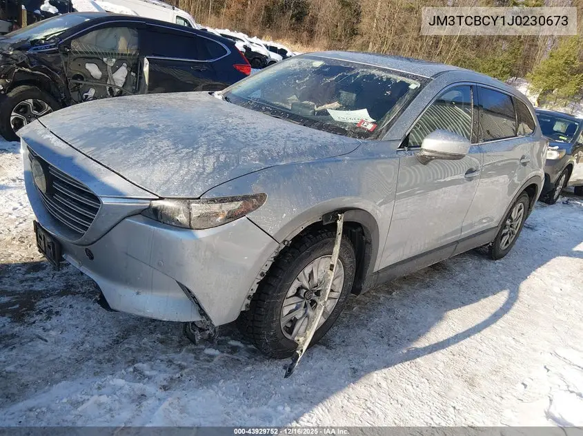 JM3TCBCY1J0230673 2018 Mazda Cx-9 Touring