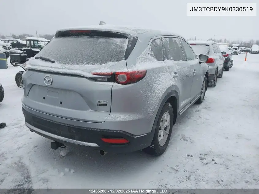 JM3TCBDY9K0330519 2019 Mazda Cx-9 Grand Touring