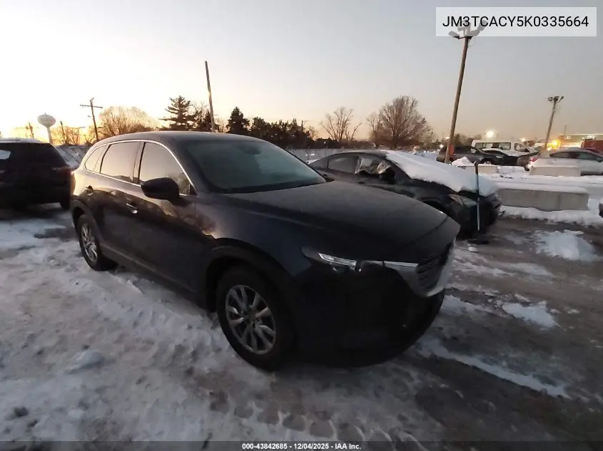 JM3TCACY5K0335664 2019 Mazda Cx-9 Touring