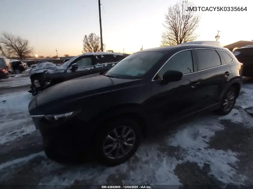 JM3TCACY5K0335664 2019 Mazda Cx-9 Touring