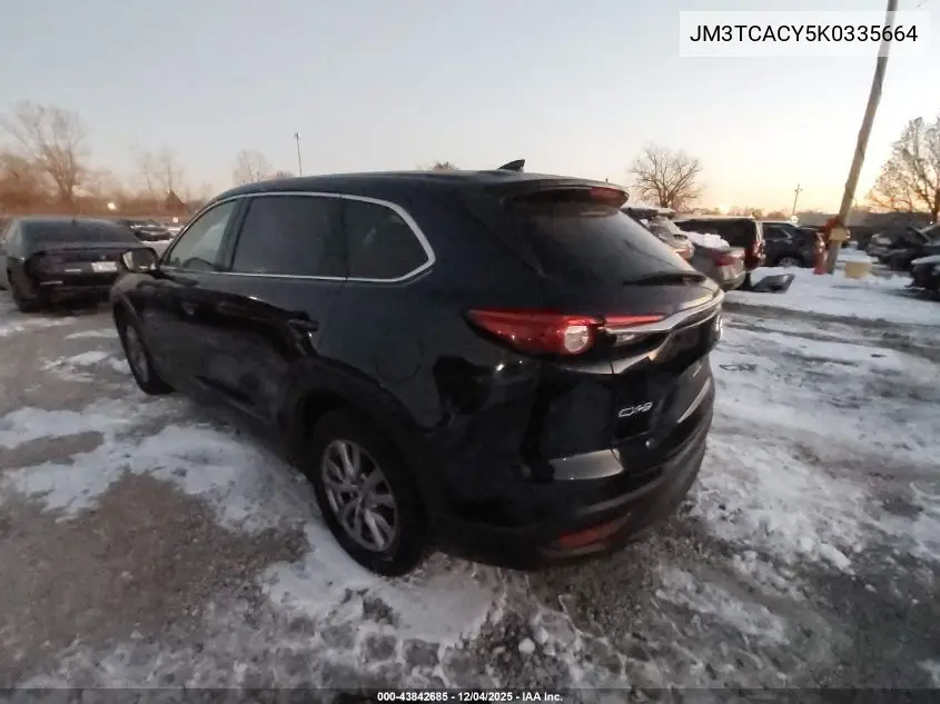 JM3TCACY5K0335664 2019 Mazda Cx-9 Touring