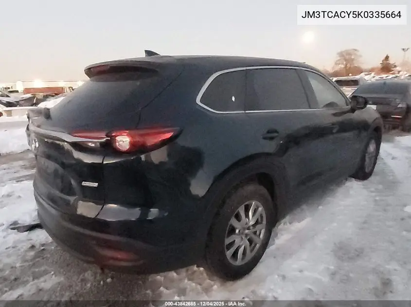 JM3TCACY5K0335664 2019 Mazda Cx-9 Touring