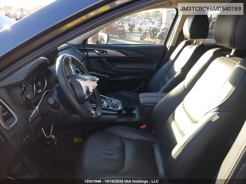JM3TCBCY6M0540189 2021 Mazda Cx-9 Touring