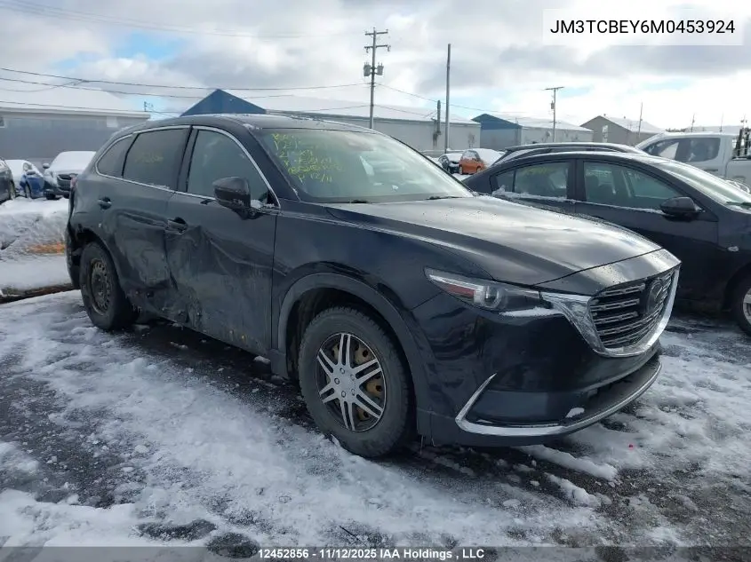 JM3TCBEY6M0453924 2021 Mazda Cx-9 Signature