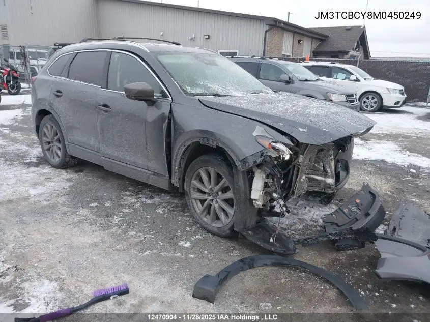 JM3TCBCY8M0450249 2021 Mazda Cx-9 Touring