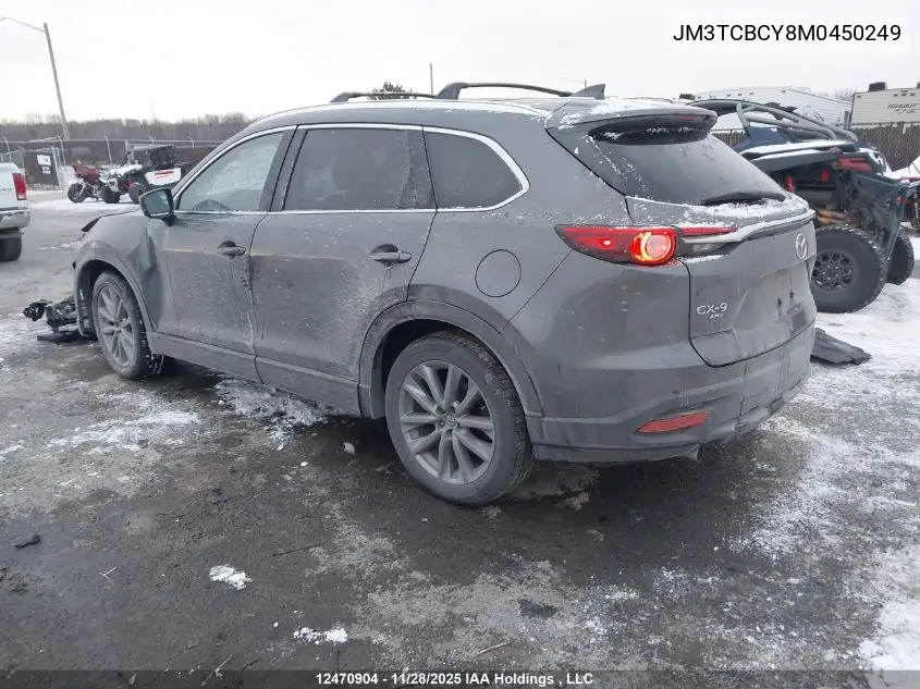 JM3TCBCY8M0450249 2021 Mazda Cx-9 Touring