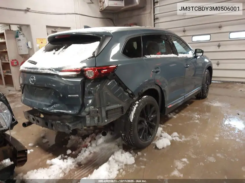 JM3TCBDY3M0506001 2021 Mazda Cx-9 Carbon Edition