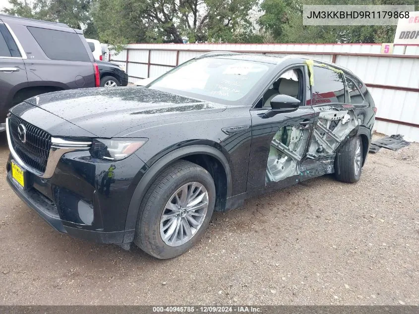 2024 Mazda Cx-90 3.3 Turbo Preferred VIN: JM3KKBHD9R1179868 Lot: 40945785