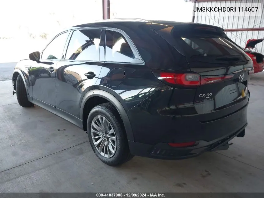 2024 Mazda Cx-90 3.3 Turbo Preferred Plus VIN: JM3KKCHD0R1114607 Lot: 41037905