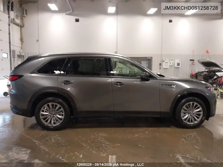 2025 Mazda Cx-90 Premium Sport VIN: JM3KKCHD0S1258728 Lot: 12608225