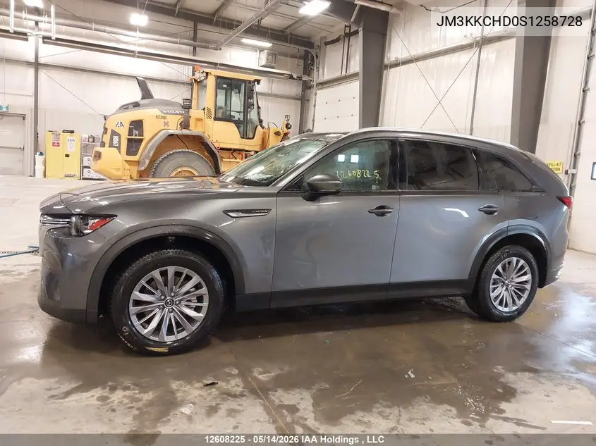 2025 Mazda Cx-90 Premium Sport VIN: JM3KKCHD0S1258728 Lot: 12608225