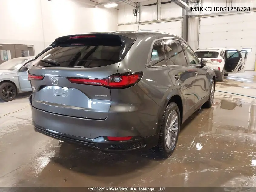 2025 Mazda Cx-90 Premium Sport VIN: JM3KKCHD0S1258728 Lot: 12608225