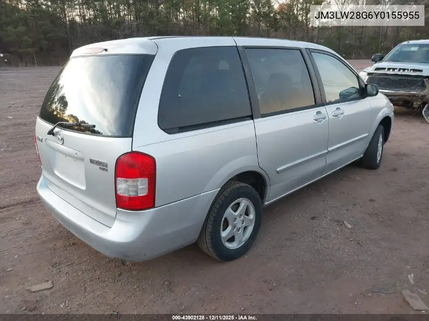 JM3LW28G6Y0155955 2000 Mazda Mpv Dx/Es/Lx
