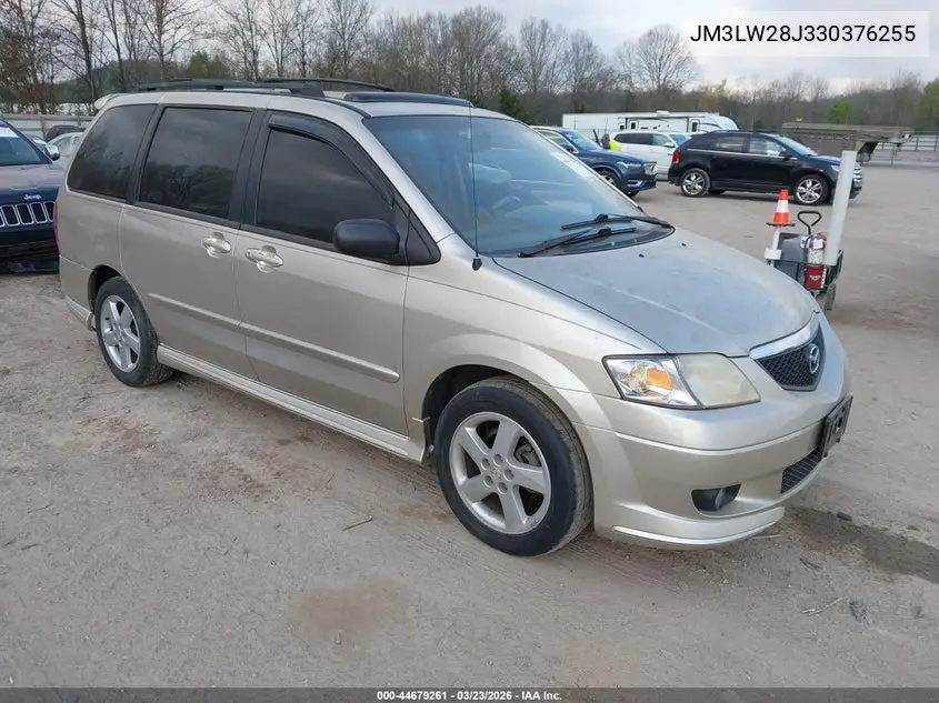 2003 Mazda Mpv Es/Lx/Lx-Sv VIN: JM3LW28J330376255 Lot: 44679261