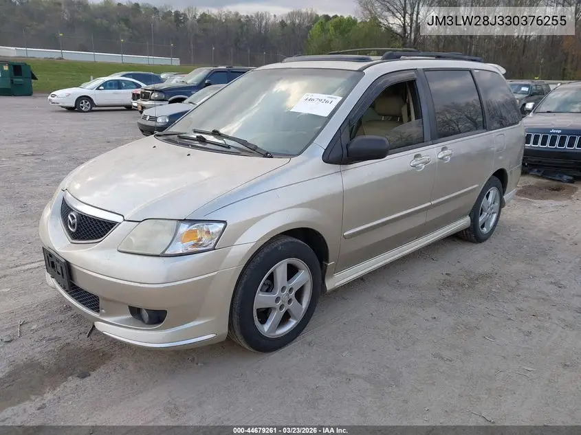 2003 Mazda Mpv Es/Lx/Lx-Sv VIN: JM3LW28J330376255 Lot: 44679261