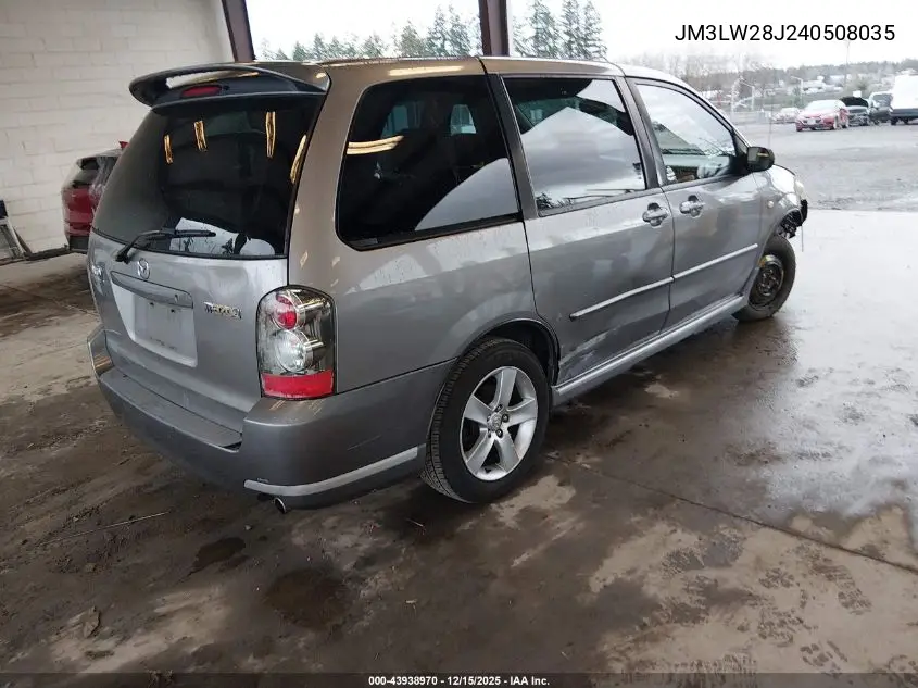 JM3LW28J240508035 2004 Mazda Mpv Lx