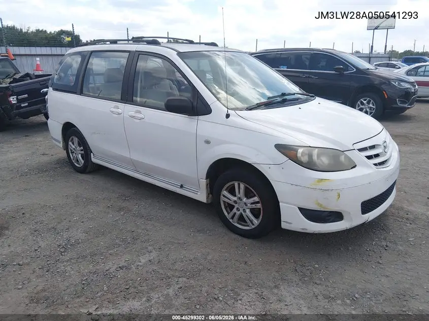 2005 Mazda Mpv Lx VIN: JM3LW28A050541293 Lot: 45299302