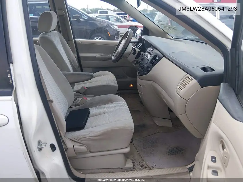 2005 Mazda Mpv Lx VIN: JM3LW28A050541293 Lot: 45299302