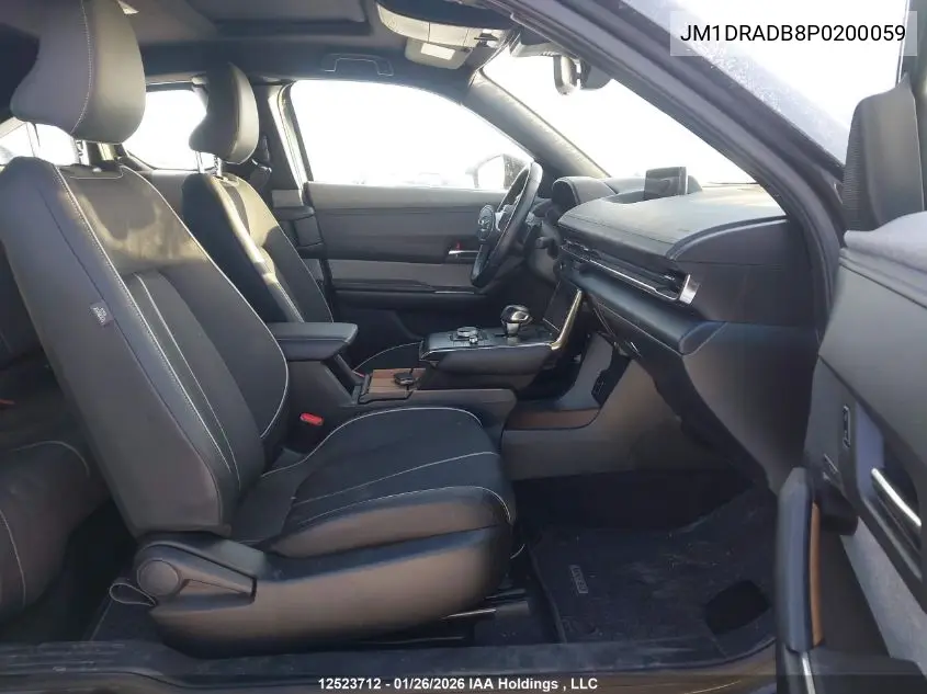 JM1DRADB8P0200059 2023 Mazda Mx-30 Ev Gt