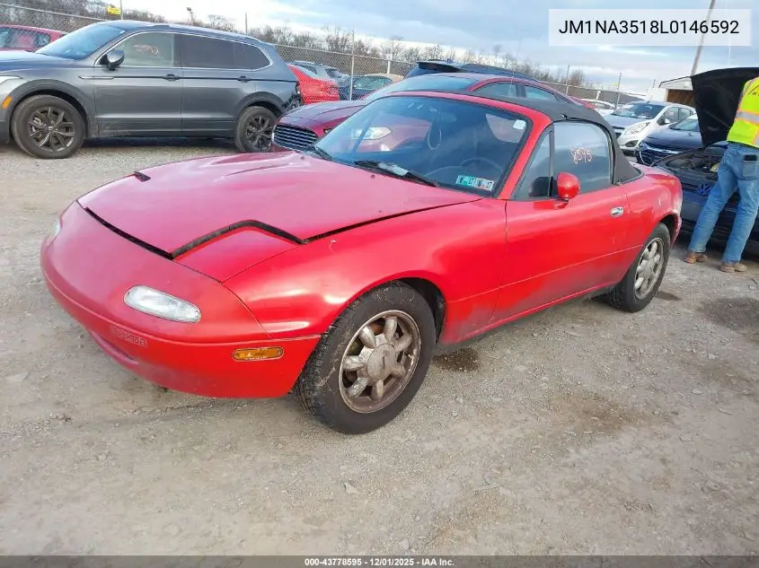 JM1NA3518L0146592 1990 Mazda Mx-5 Miata