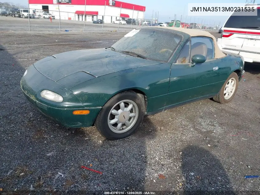 JM1NA3513M0231535 1991 Mazda Mx-5 Miata