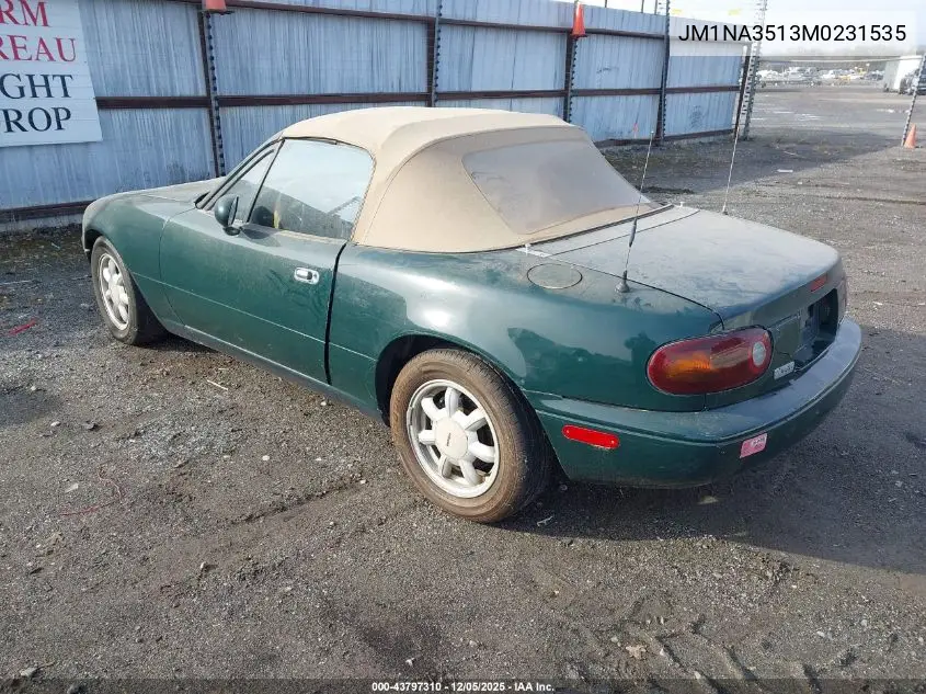 JM1NA3513M0231535 1991 Mazda Mx-5 Miata