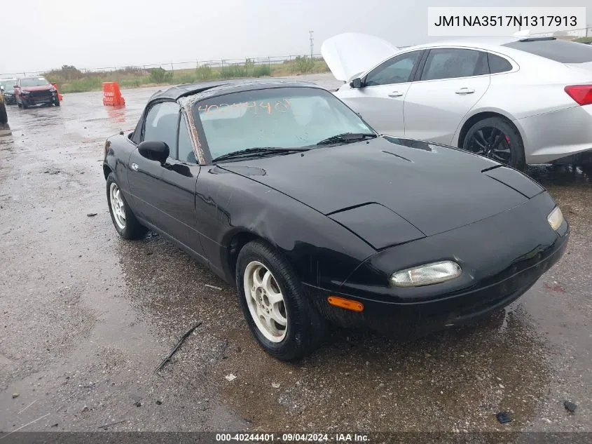 1992 Mazda Mx-5 Miata VIN: JM1NA3517N1317913 Lot: 40244401