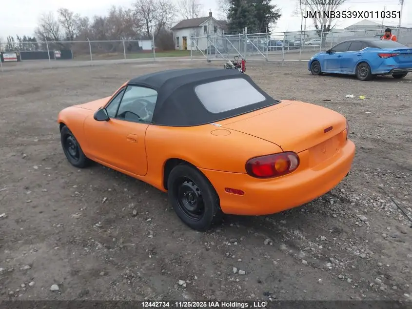 JM1NB3539X0110351 1999 Mazda Mx-5 Miata 10Th Anniversary Package
