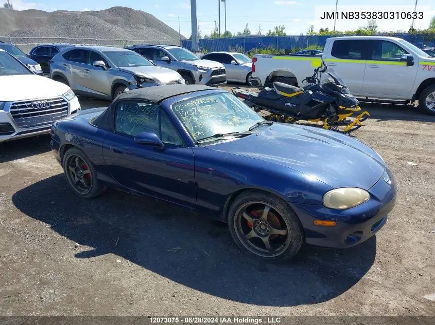 JM1NB353830310633 2003 Mazda Mx-5 Miata