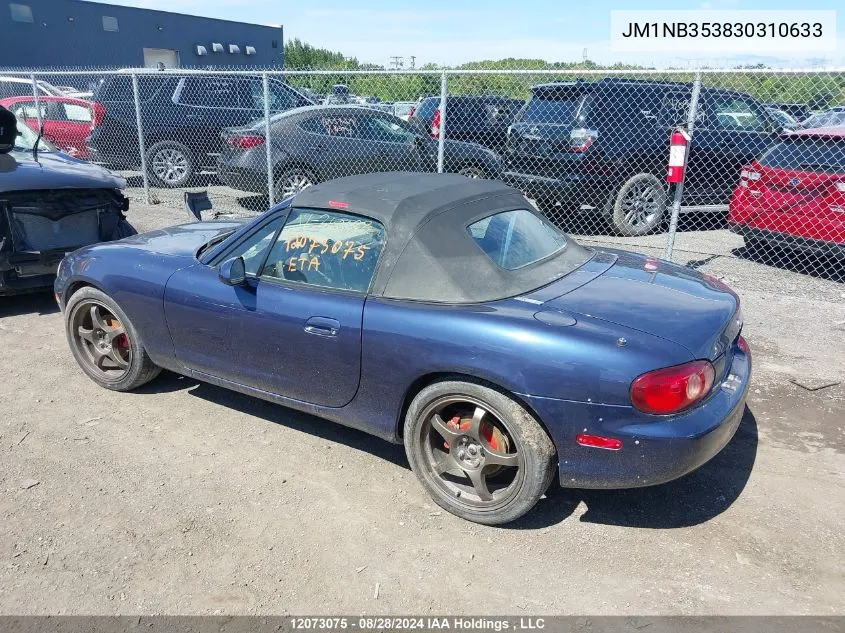 JM1NB353830310633 2003 Mazda Mx-5 Miata