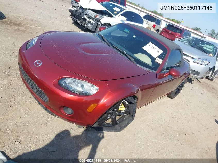 JM1NC25F360117148 2006 Mazda Mx-5