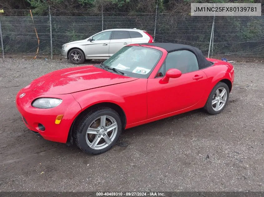 JM1NC25FX80139781 2008 Mazda Mx-5 Sport