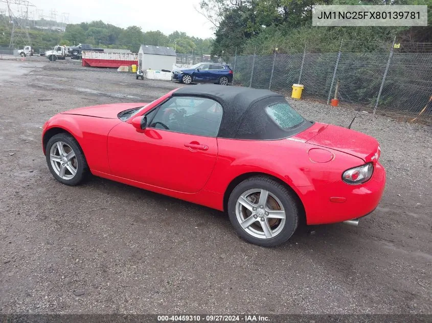 JM1NC25FX80139781 2008 Mazda Mx-5 Sport