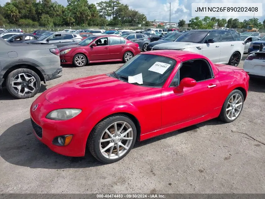 JM1NC26F890202408 2009 Mazda Mx-5 Miata