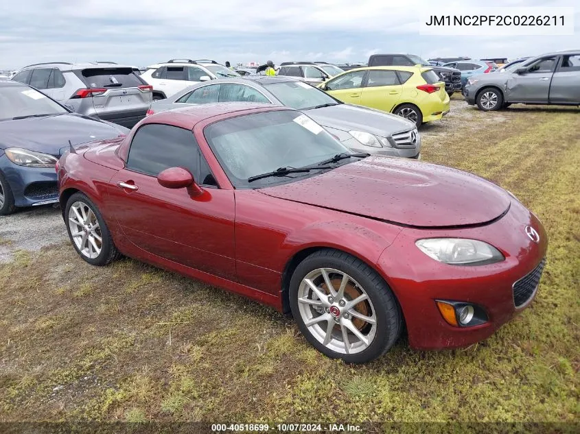 2012 Mazda Mx-5 Miata VIN: JM1NC2PF2C0226211 Lot: 40518699